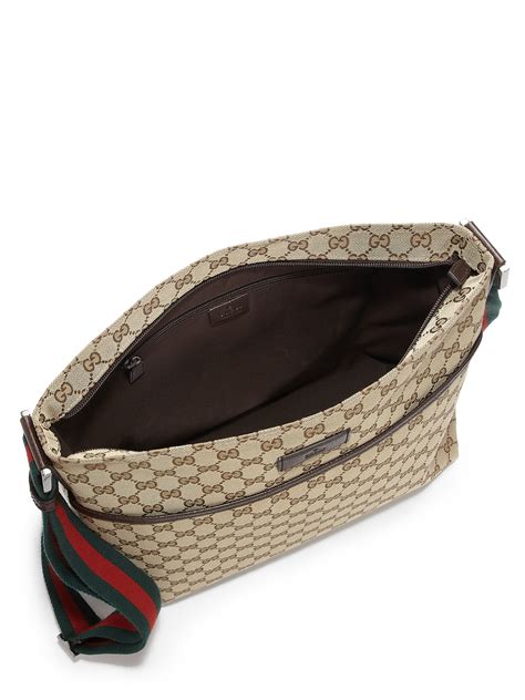 gucci original gg messenger bag|authentic gucci messenger bag.